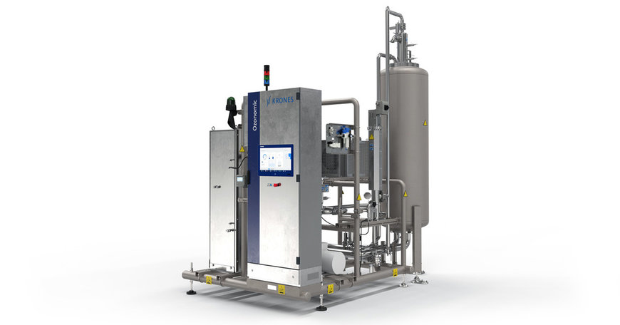 FIRST KRONES SOLUTION FOR OZONISING WATER DEVELOPED IN-HOUSE
